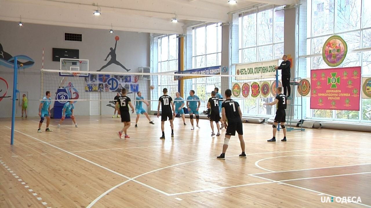 Команда прикордонників з Одеської області посіла перше місце на чемпіонаті з волейболу 