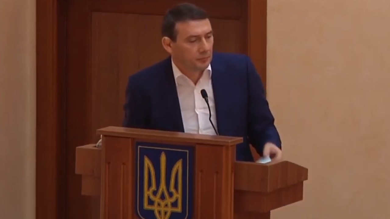 Нового голову облради обрали під час сесії Одеської обласної ради 7-го скликання