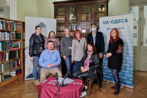 Перша виїзна студія програми «Радіодень» Суспільного Одещини на «Інтелект-форумі»